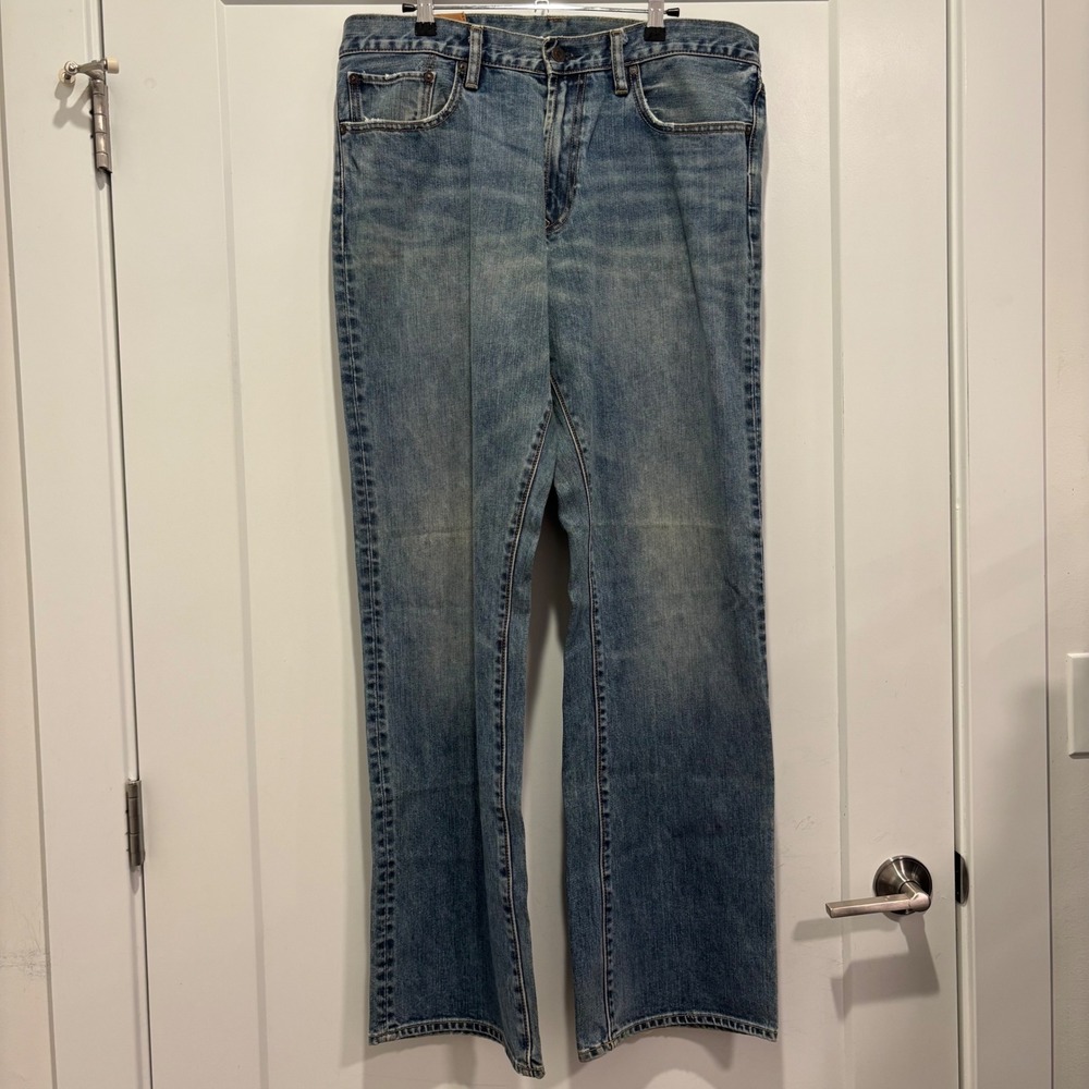 Gap 1969 Loose Fit Mens Jeans 34x34 Medium Wash Blue Denim 54023 G